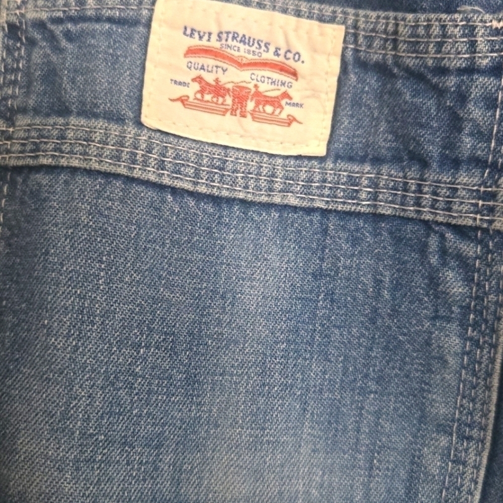 Levi's Ladies VTG White Tag Blue Jeans W 36 Pre-loved - Picture 10 of 12